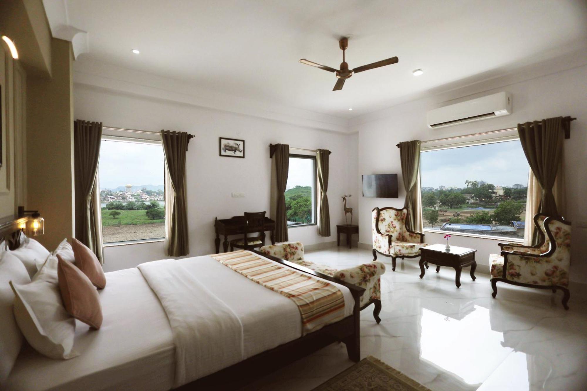 Revaas Lake View Boutique Stay Udaipur Luaran gambar